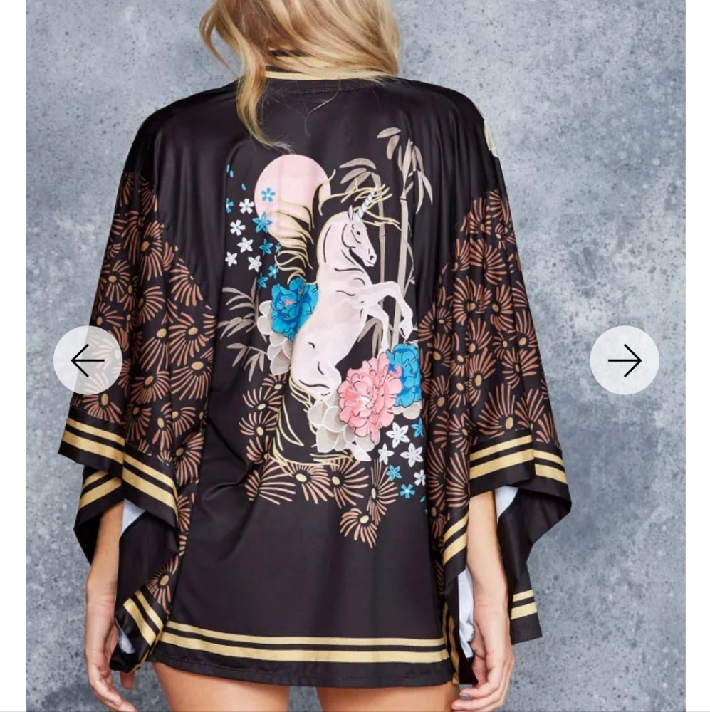Blackmilk Rare Unikon Kimono OSFA